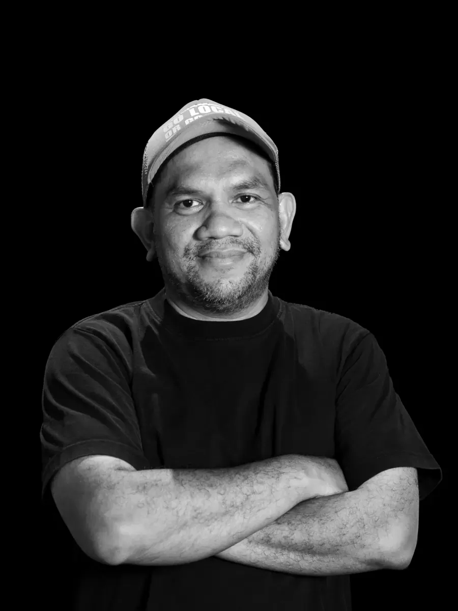 Portrait of chef Ray Adriansyah, co-founder of the Locavore Group